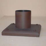 Lighting Innovations PM201 Exterior 6.8" Wide x 4" Tall Post Mount