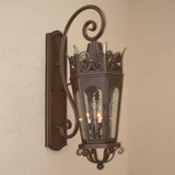 Lighting Innovations TS7023 Traditional Exterior 14.5" Wide x 35" Tall Wall Lighting Sconce