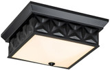 Lucas McKearn FM1302MB-14B Alpha Contemporary Matte Black Ceiling Lighting