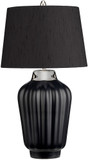 Lucas McKearn QN-BEXLEY-TL-BKPN Bexley Contemporary Black / Polished Nickel Lighting Table Lamp