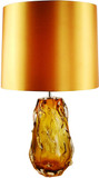 Lucas McKearn TLG3024 Valencia Contemporary Orange Table Lamp