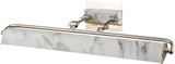 Lucas McKearn WINCHFIELD-PLL-PN-WM Winchfield Modern Marble 8" Art Lighting Fixture