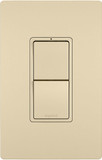 Legrand Radiant RCD33I Modern Ivory Two Single-Pole 3-Way Switches