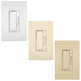Legrand Radiant RH1103PTC Modern Tri-Color Incandescent 1P and 3-Way Paddle 1100W Radiant Dimmer