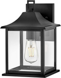 Lark 81590BK Nolan Contemporary Black LED Outdoor Wall Sconce Light