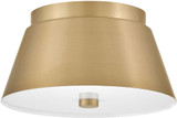 Lark 83511LCB Tess Modern Lacquered Brass LED 10.5" Ceiling Lighting Fixture
