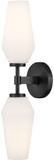 Lark 85505BK Gio Contemporary Black LED Wall Lighting