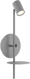 Lite Source LS-16810GREY Duncan Modern Grey LED Wall Swing Arm Lamp