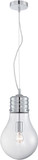 Lite Source LS-19888 Bubba Contemporary Chrome Lighting Pendant