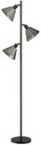 Lite Source LS-83497 Busson Dark Brown Floor Lamp
