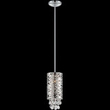 Lite Source EL-10100 Benedetta Chrome 6 Inch Diameter Modern Mini Pendant Lamp