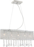 Lite Source EL-10138 Chrome Halogen Island Lighting