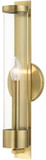 Livex 10142-01 Castleton Modern Antique Brass Wall Lighting