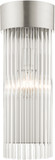Livex 15711-91 Norwich Brushed Nickel ADA Lighting Sconce
