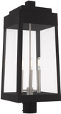 Livex 20859-04 Oslo Modern Black Outdoor Lamp Post Light Fixture