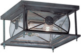 Livex 2090-61 Providence Traditional Charcoal Outdoor Ceiling Light Fixture