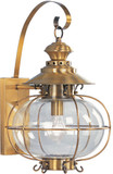 Livex 2223-22 Harbor Nautical Flemish Brass Wall Sconce Lighting
