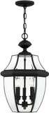 Livex 2355-04 Monterey Black Pendant Lighting Fixture