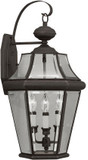 Livex 2361-07 Georgetown Exterior Bronze Lighting Sconce