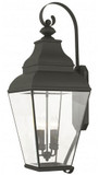 Livex 2596-04 Exeter Black Extra Large Exterior Wall Sconce