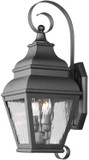 Livex 2602-04 Exeter Black Outdoor Wall Sconce Lighting