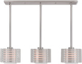 Livex 41033-91 Hilliard Contemporary Brushed Nickel Multi Pendant Lighting