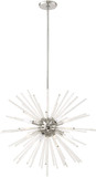 Livex 41256-05 Utopia Polished Chrome Ceiling Chandelier