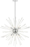 Livex 41260-05 Utopia Polished Chrome 50" Foyer Lighting Fixture