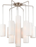 Livex 42658-91 Strathmore Modern Brushed Nickel Chandelier Light