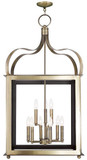 Livex 43180-01 Garfield Antique Brass Foyer Lighting