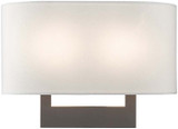 Livex 45221-07 Bronze 13" Wall Lighting