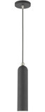 Livex 46751-76 Ardmore Contemporary Scandinavian Gray Hanging Lamp