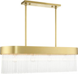 Livex 49826-33 Norwich Solid Gold Kitchen Island Light Fixture