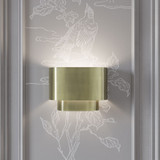 Livex 50299-01 Springview Modern Antique Brass Wall Lamp