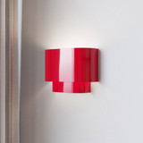 Livex 50299-72 Springview Modern Shiny Red Wall Mounted Lamp