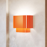 Livex 50299-77 Springview Modern Shiny Orange Wall Lighting