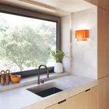 Livex 50299-77 Springview Modern Shiny Orange Wall Lighting