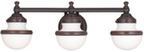 Livex 5713-67 Oldwick Modern Olde Bronze Bathroom Sconce Lighting