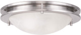 Livex 7058-91 Ariel Brushed Nickel 13" Ceiling Light Fixture