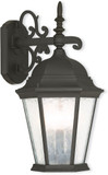 Livex 75466-14 Hamilton Traditional Textured Black Lighting Sconce