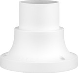 Livex 78212-13 Textured White Pier Mount Adapter