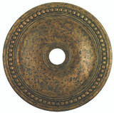 Livex 82076-71 Wingate Hand Applied Venetian Golden Bronze 30" Medallion