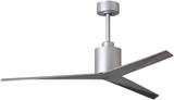 Matthews EK-BN-OO Eliza Modern Brushed Nickel 56" Ceiling Fan
