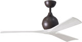 Matthews IR3-TB-MWH Irene Modern Textured Bronze Ceiling Fan