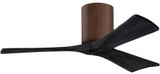 Matthews IR3H-WN-BK-42 Irene Contemporary Walnut 42" Home Ceiling Fan