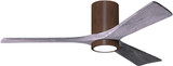Matthews IR3HLK-WN-BW Irene Modern Walnut Tone LED Home Ceiling Fan