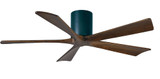 Matthews IR5H-BK-52 Irene Modern Matte Black Interior/Exterior 52" 5 Blade Hugger-style Paddle Ceiling Fan