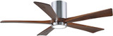 Matthews IR5HLK-CR-WA Irene Modern Polished Chrome LED Home Ceiling Fan