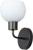 Maxim 11271SWBK Coraline Contemporary Black Light Sconce