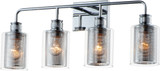 Maxim 11534CLPC Filigree Contemporary Polished Chrome 2-Light Bath Light Fixture
